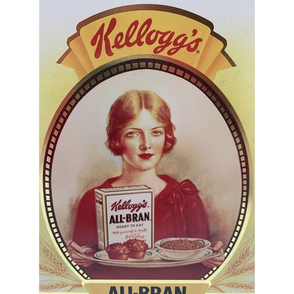 Vtg 1991 Limited Edition Second Series Crackerjack And Kellogg’s All-Bran Tins - Picture 10 of 15